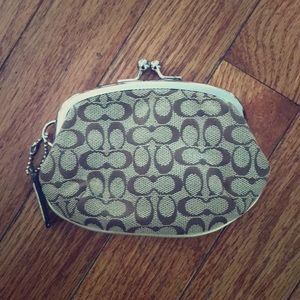 Coach change purse